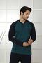 Men's Long Sleeve Cotton Seasonal Dowry Combed Cotton Pajama Set (WITHOUT BOX)01737 - 2
