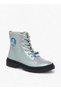 Printed Ankle Boots with Zip Closure - 2