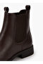 Women's Solid Slip-On Ankle Boots - 4