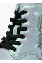 Elsa Print Ankle Boots with Zip Closure and Pull Tabs - 4