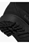 Boys' Solid Ankle Boots with Zip Closure - 6