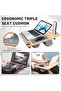 Home Office Lap Desk, Portable Laptop Desk with Wrist Cushion, Bed Table for Laptops and Study Read - 4