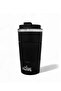 500 ml Stainless Steel Thermos Mug, with Non-Slip Silicone Ring, Leak Proof, Black Ba21549