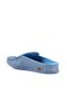 - Blue Leather Men's House Slippers 110-547-X - 4