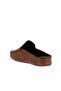 - Brown Leather Women's House Slippers 109-560-B - 4