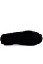 - Black Leather Women's House Slippers 109-557-X - 5