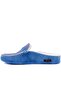 - Blue Suede Leather Women's House Slippers 109-560-B - 3