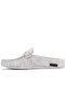 - White Leather Women's House Slippers 109-557-X - 3