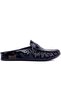 - Genuine Leather Navy Blue Women's Slippers 109-549-New