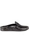 - Silver Leather Women's House Slippers 109-560-B