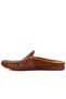 - Brown Leather Men's House Slippers 110-547-X - 3