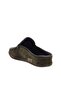 - Khaki Suede Leather Women's House Slippers 109-560-B - 4