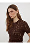 Esvab • Modern & Distinctive Zero Roba Collar Openwork Women's Knitwear Sweater - 2