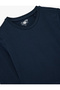 Cotton Long Sleeve Crew Neck Sports T-Shirt - 6