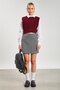 Women's Fleto Pocket Mini Skirt - School Gray - 4