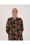 Wide Cut New Pattern Prayer Dress & Prayer Mat & Dressing Gown Made of Cotton Fabric (with Tesbi̇h Gift)