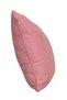 2-Piece Velvet Textured Corded Throw Pillow Cover Pink - 3
