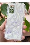 Redmi Note 11 Pro/12 Pro 4g Case with Detachable Protection, Shiny Hologram Butterfly Pattern, Shockproof - 5