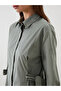 Nevavm Belted Poplin Shirt Dress with a Difference - 3