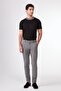 Men's Extra Slim Fit Dark Gray Trousers - 4