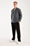 Men's Half Zipper Fleece Sweatshirt - 2