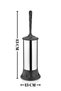 Metal Stainless Steel Chrome Wc Toilet Brush Toilet Brush - 4