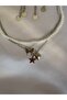 Necklace Set of 4 Pearls White