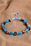 Certified Apatite - Hematite - Tiger Eye Natural Stone Bracelet - 3