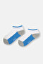 Blue Boy Color Block Socks 2-Piece - 2