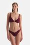 Bordó brazil bikini alsó