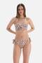 Brown - Ecru Thick Lace Bikini Bottom - 6
