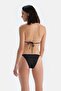 Siyah Üçgen Küçük Bikini Üst - 2