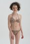 Tile - Turquoise Lace-Up - Bikini Bottom