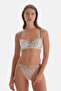 إكرو زهرة التطريز مفصلة غير مبطنة Underwire الصدرية - 8