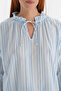 White Stripe Patterned Shirt - 4