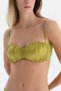 Fıstık Yeşili Straplez Bikini Üst - 5