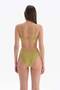 Pistachio Green Strapless Bikini Top - 2