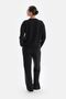 Black Basic Modal Sweatshirt - 2