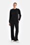 Black Basic Modal Sweatshirt - 4