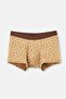 Brown Micro Modal Patterned 3-Piece Boxers - 4
