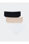 Özmarka New Season Lace Detailed Hipster Panties 3-Pack - 4
