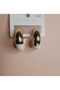 White Gold Hoop Earrings - 5