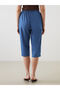 Two Mt Shop Quality Lcw Eco Indigo Denim Straight Standard & Regular Women's Capri - 4