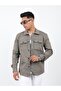 Men's Oversize Wide Cut Denim Jeans Double Pocket Jacket Style Shirt