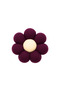 Pompom Daisy Flower Ornament Set of 10 - Decorative Handmade Flower - 8