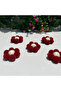 Pompom Daisy Flower Ornament Set of 10 - Decorative Handmade Flower - 3