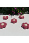 Pompom Daisy Flower Ornament Set of 10 - Decorative Handmade Flower - 4