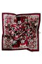 Leaf Pattern Sparkling Crystal Scarf - 2
