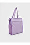 Lilac Kuromi Printed Girl's Shoulder Bag - 3