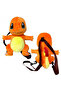 حقيبة ظهر/لعبة من القطيفة مرخصة من Charmander Pokemon مقاس 35 سم، يمكنك اختيار استخدامها